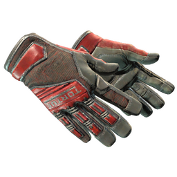 ★ Specialist Gloves | Crimson Web (Well-Worn)