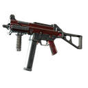UMP-45 | Crimson Foil (Battle-Scarred)
