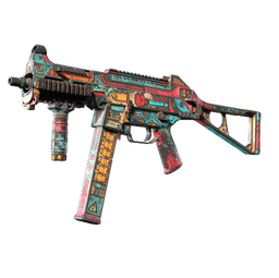 StatTrak™ UMP-45 | K.O. Factory (Battle-Scarred)