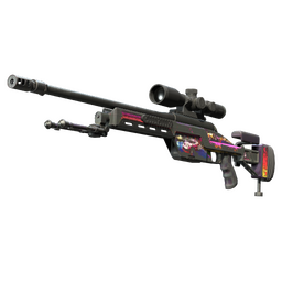 StatTrak™ SSG 08 | Turbo Peek (Battle-Scarred)