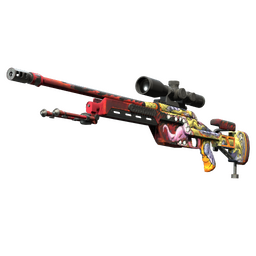 StatTrak™ SSG 08 | Bloodshot (Minimal Wear)