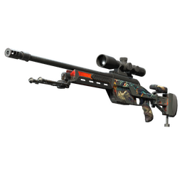 SSG 08 | Dragonfire (Battle-Scarred)
