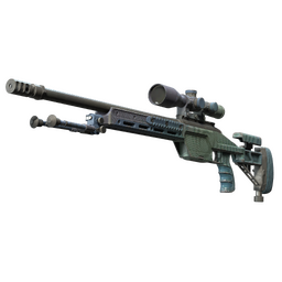 SSG 08 | Halftone Whorl (Well-Worn)
