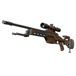 SSG 08 | Orange Filigree (Field-Tested)