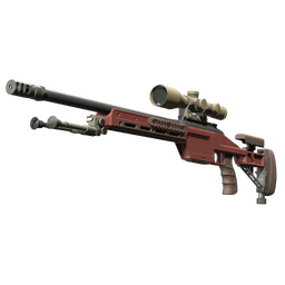SSG 08 | Red Stone (Factory New)