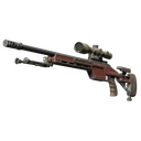 SSG 08 | Red Stone (Battle-Scarred)