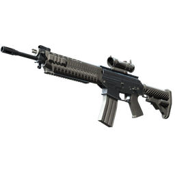Souvenir SG 553 | Damascus Steel (Factory New)