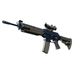 Souvenir SG 553 | Anodized Navy (Factory New)