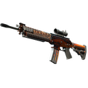 StatTrak™ SG 553 | Tiger Moth (Battle-Scarred)