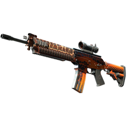 SG 553 | Tiger Moth (Well-Worn)