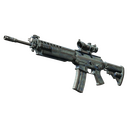 SG 553 | Wave Spray (Battle-Scarred)