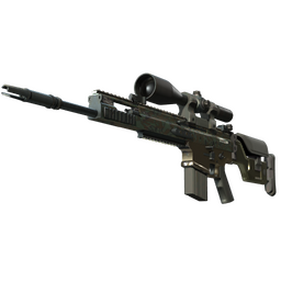 SCAR-20 | Army Sheen (Minimal Wear)