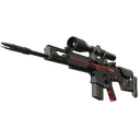 StatTrak™ SCAR-20 | Crimson Web (Battle-Scarred)