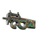 StatTrak™ P90 | Emerald Dragon (Well-Worn)
