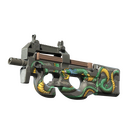 StatTrak™ P90 | Emerald Dragon (Minimal Wear)