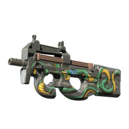 StatTrak™ P90 | Emerald Dragon (Minimal Wear)