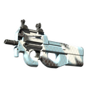 Souvenir P90 | Glacier Mesh (Minimal Wear)