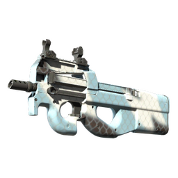 Souvenir P90 | Glacier Mesh (Minimal Wear)