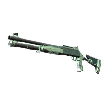 Souvenir XM1014 | Blue Spruce (Battle-Scarred)