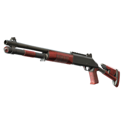 XM1014 | Red Leather (Battle-Scarred)
