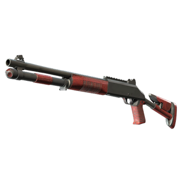 XM1014 | Red Leather (Battle-Scarred)