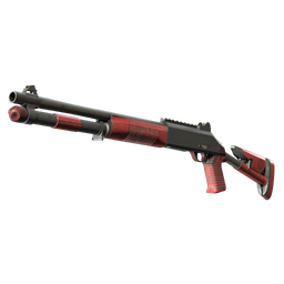 XM1014 | Red Leather (Field-Tested)