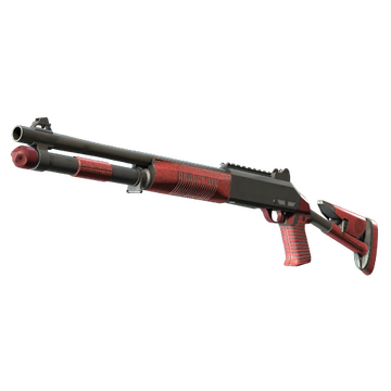 XM1014 | Red Leather (Minimal Wear)