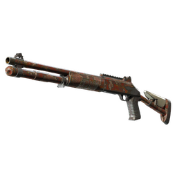 StatTrak™ XM1014 | Red Python (Well-Worn)
