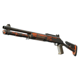 XM1014 | Blaze Orange (Battle-Scarred)
