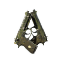 StatTrak™ Dual Berettas | Retribution (Well-Worn)