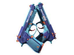 StatTrak™ Dual Berettas | Hydro Strike