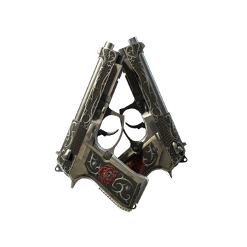 StatTrak™ Dual Berettas | Balance (Battle-Scarred)