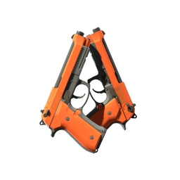 Dual Berettas | Demolition (Well-Worn)
