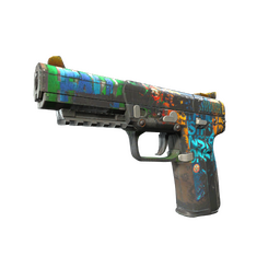 Five-SeveN | Fall Hazard (Battle-Scarred)