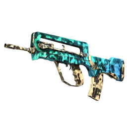 Souvenir FAMAS | Waters of Nephthys (Field-Tested)
