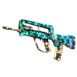 Souvenir FAMAS | Waters of Nephthys (Factory New)