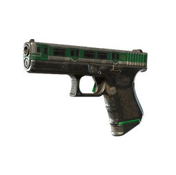 Souvenir Glock-18 | Green Line (Battle-Scarred)