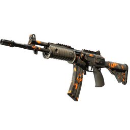 Galil AR | Orange DDPAT (Well-Worn)