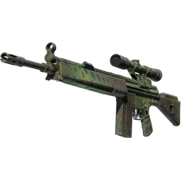 Souvenir G3SG1 | Jungle Dashed (Well-Worn)