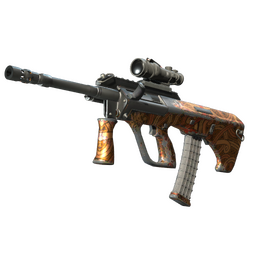 AUG | Flame Jörmungandr (Well-Worn)