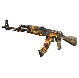 StatTrak™ AK-47 | Searing Rage (Field-Tested)