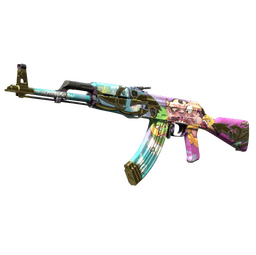 AK-47 | B the Monster (Well-Worn)