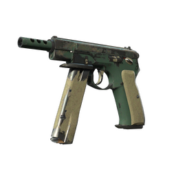 CZ75-Auto | Green Plaid (Battle-Scarred)