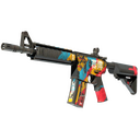 M4A4 | Cyber Security (Battle-Scarred)