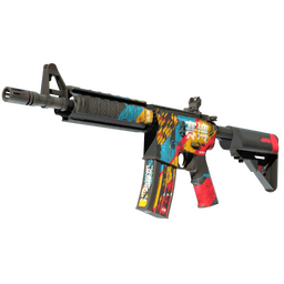 M4A4 | Cyber Security (Battle-Scarred)