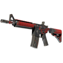 M4A4 | Red DDPAT (Well-Worn)