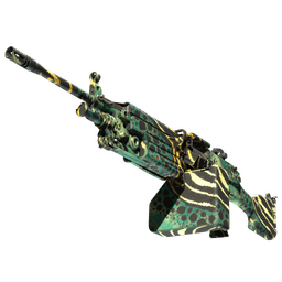 StatTrak™ M249 | Emerald Poison Dart (Factory New)