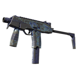 MP9 | Cobalt Paisley (Battle-Scarred)