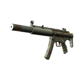 MP5-SD | Gold Leaf (Field-Tested)