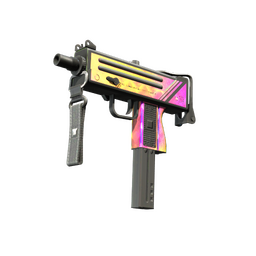 StatTrak™ MAC-10 | Disco Tech (Minimal Wear)